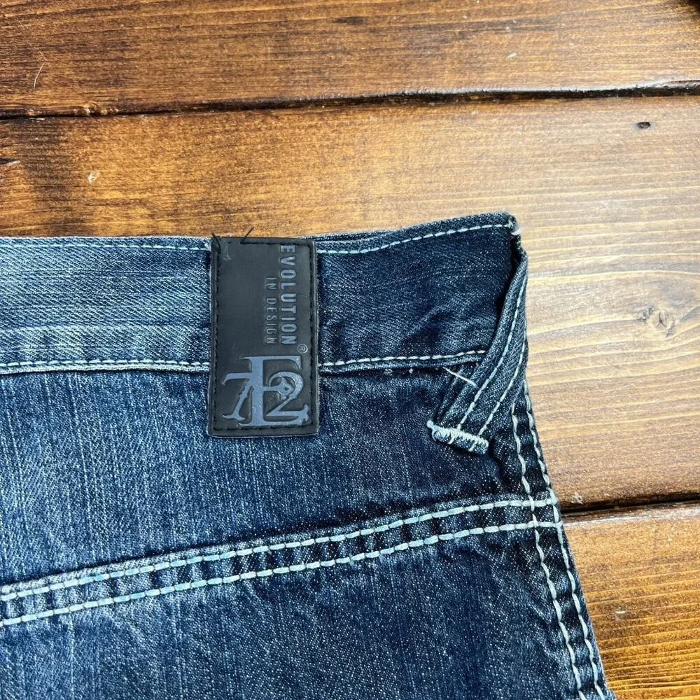 Evolution Jeans flat denim